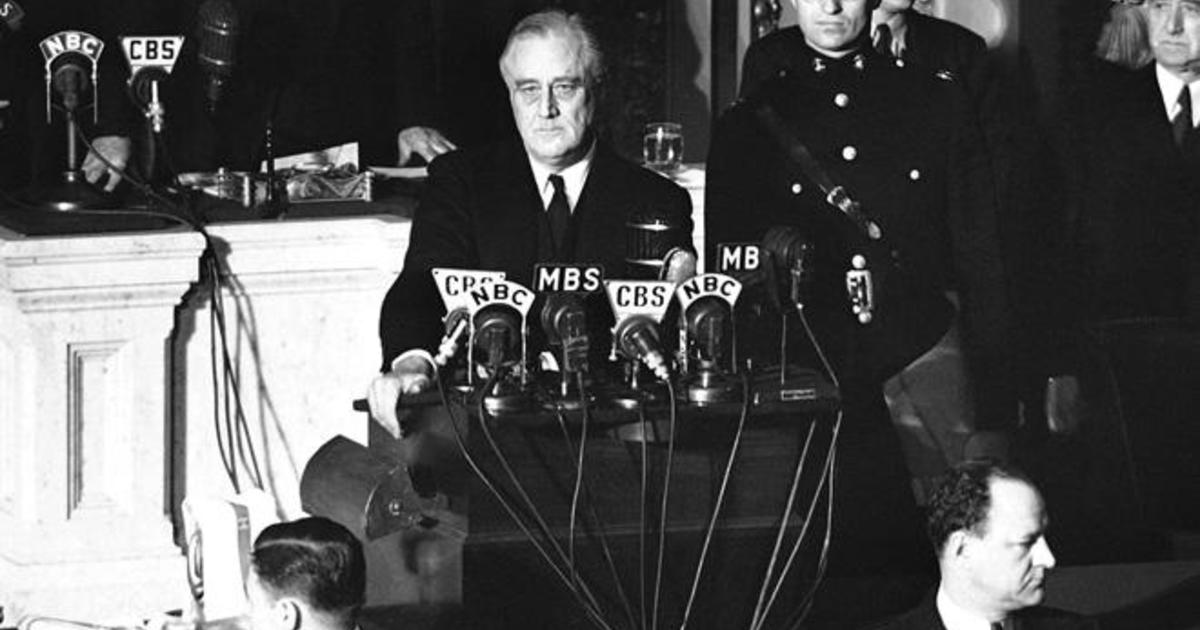 After the Pearl Harbor attack, President Franklin D. Roosevelt addressed the nation in what is now known as his "Day of Infamy" speech. Check out our “Day of Infamy” speech summary, text, and analysis.